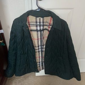 Burberry Brit Green Quilted Women’s Jacket
